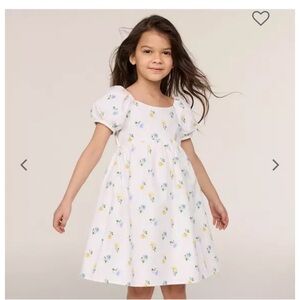 Janie and Jack White Posy and Perfect dress size 4 excellent condition